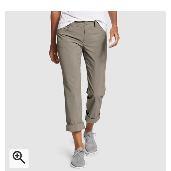 14 NWT Eddie Bauer Sightscape Horizon Convertible Pants Black - Picture 9 of 9